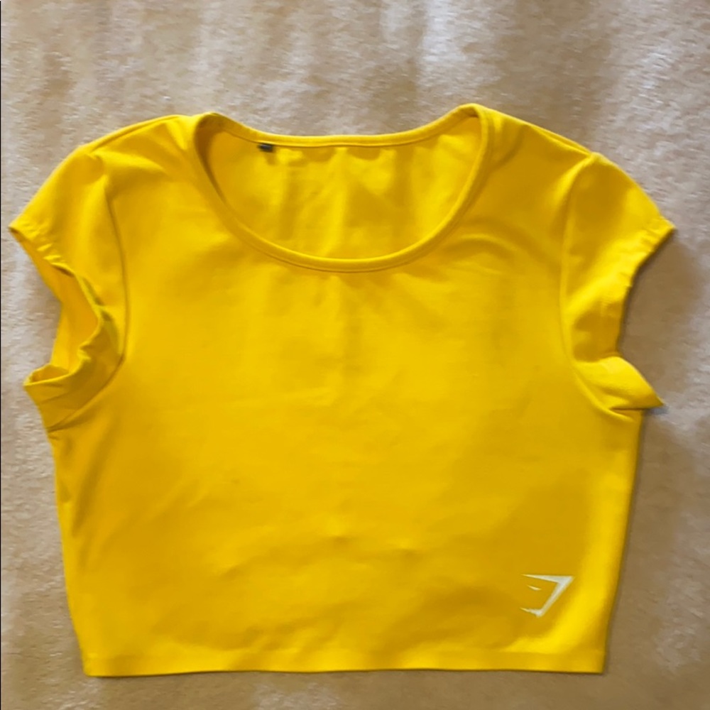 Gymshark dreamy cap sleeve crop